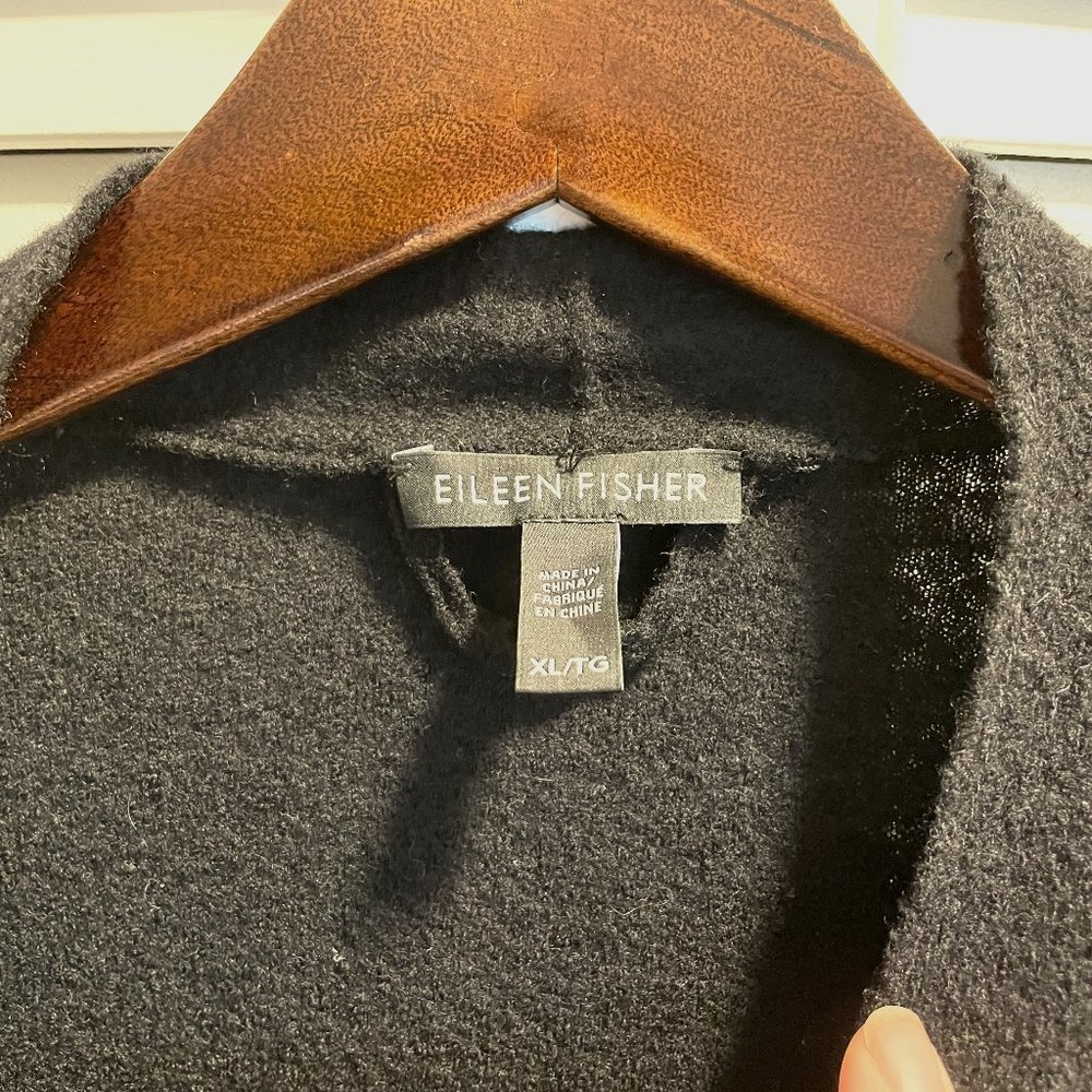 Eileen Fisher Lightweight Duster Sweater with Short Sleeves
